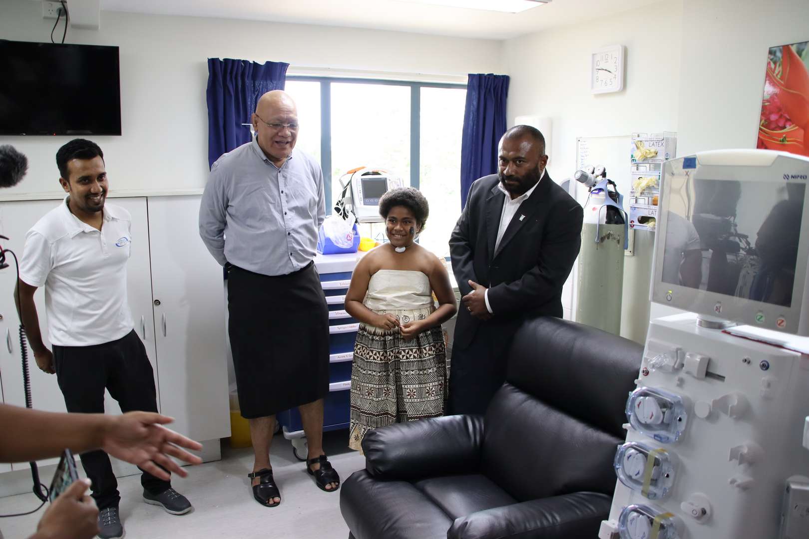 LAUNCH OF NEW DIALYSIS FACILITY 8 MILLION WORTH OF PROJECTS IN PROGRESS Oceania Hospitals
